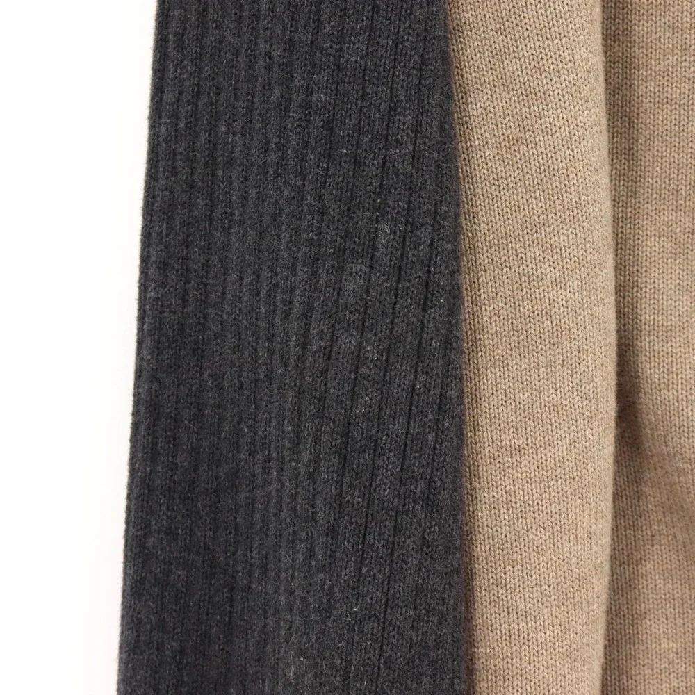 Carbon 2 Cobalt Men's Sherpa Fleece Lined Full Zip Sweater Size L Beige Casual